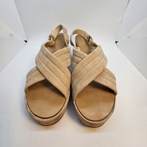 J.Crew Marcie Suede Wedge Sandal